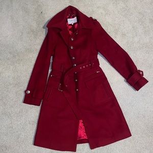 Women’s Laundry red pea coat